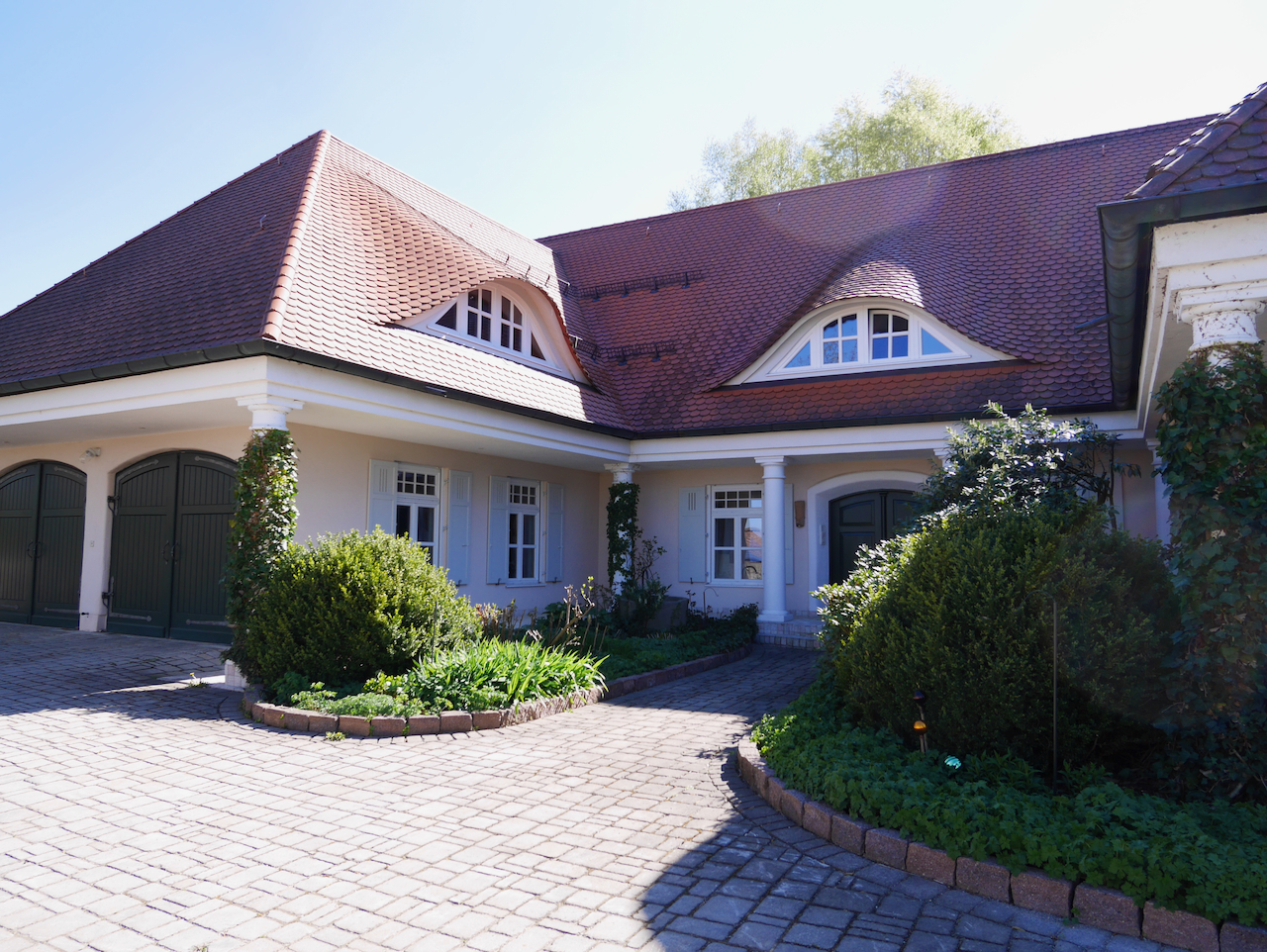 Villa in Gessertshausen, Außenansicht