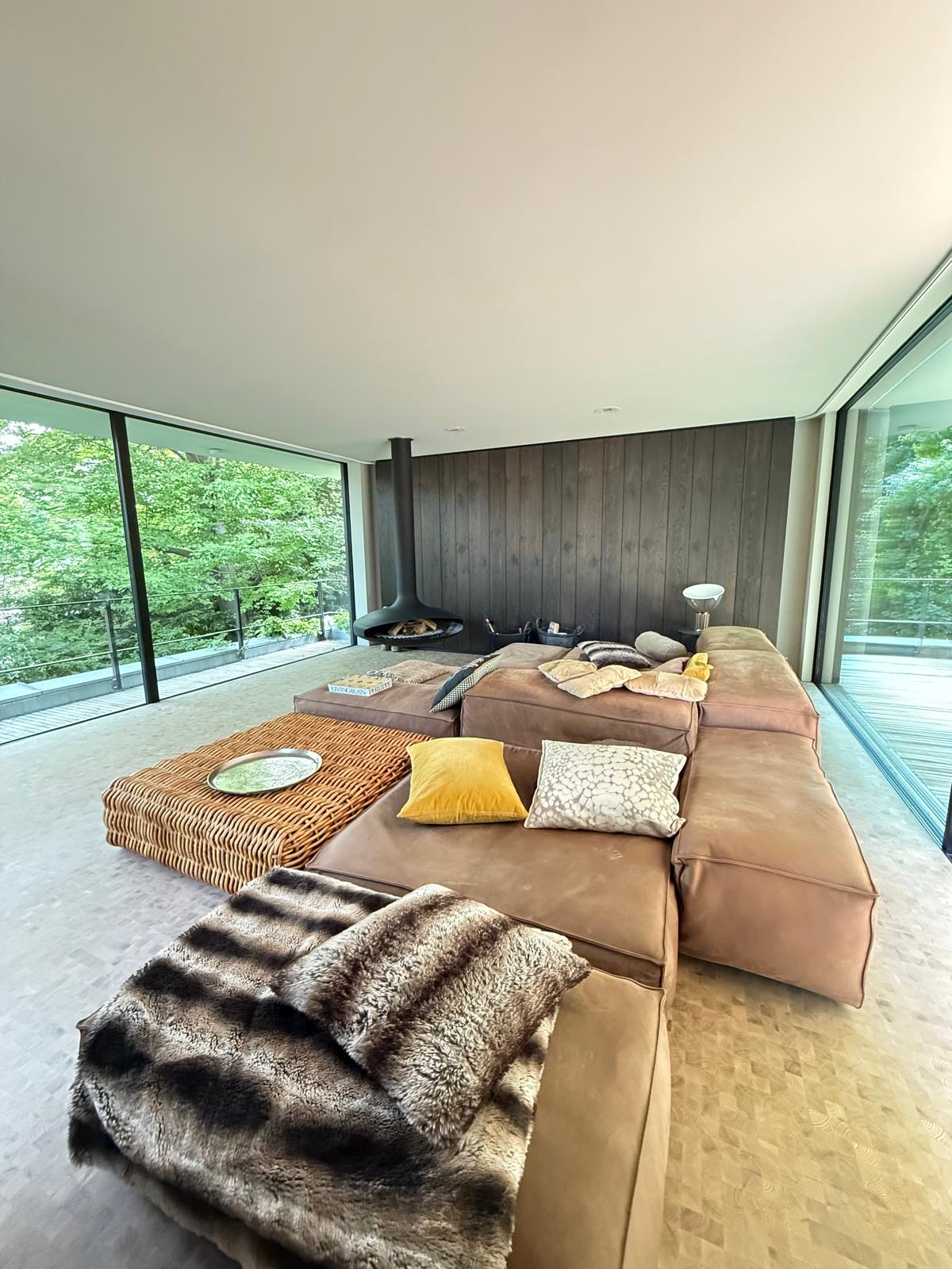 Lounge des Designer Stadthauses